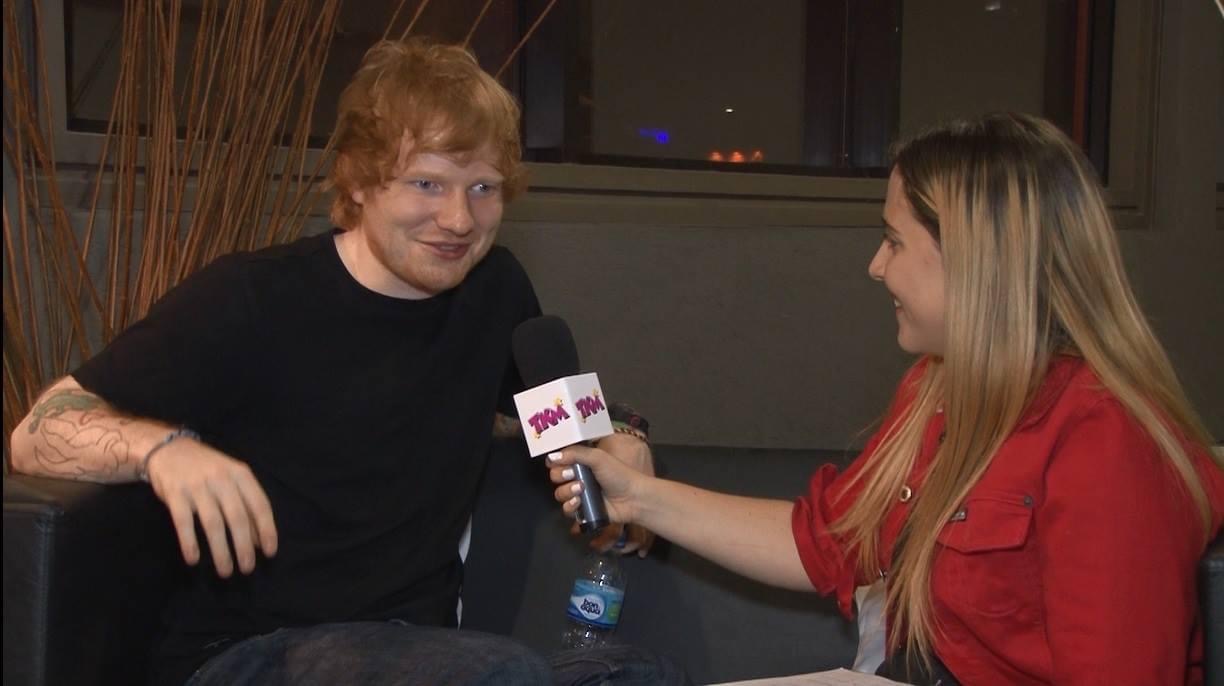 Ed Sheeran entrevista con Sofi Dalesio