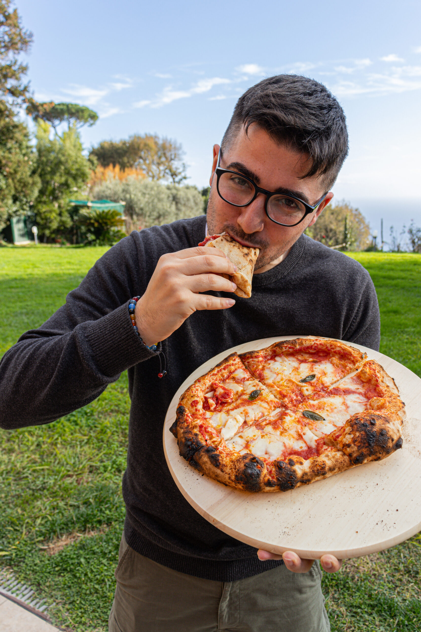 cooking class de pizza Napoletana en Sorrento