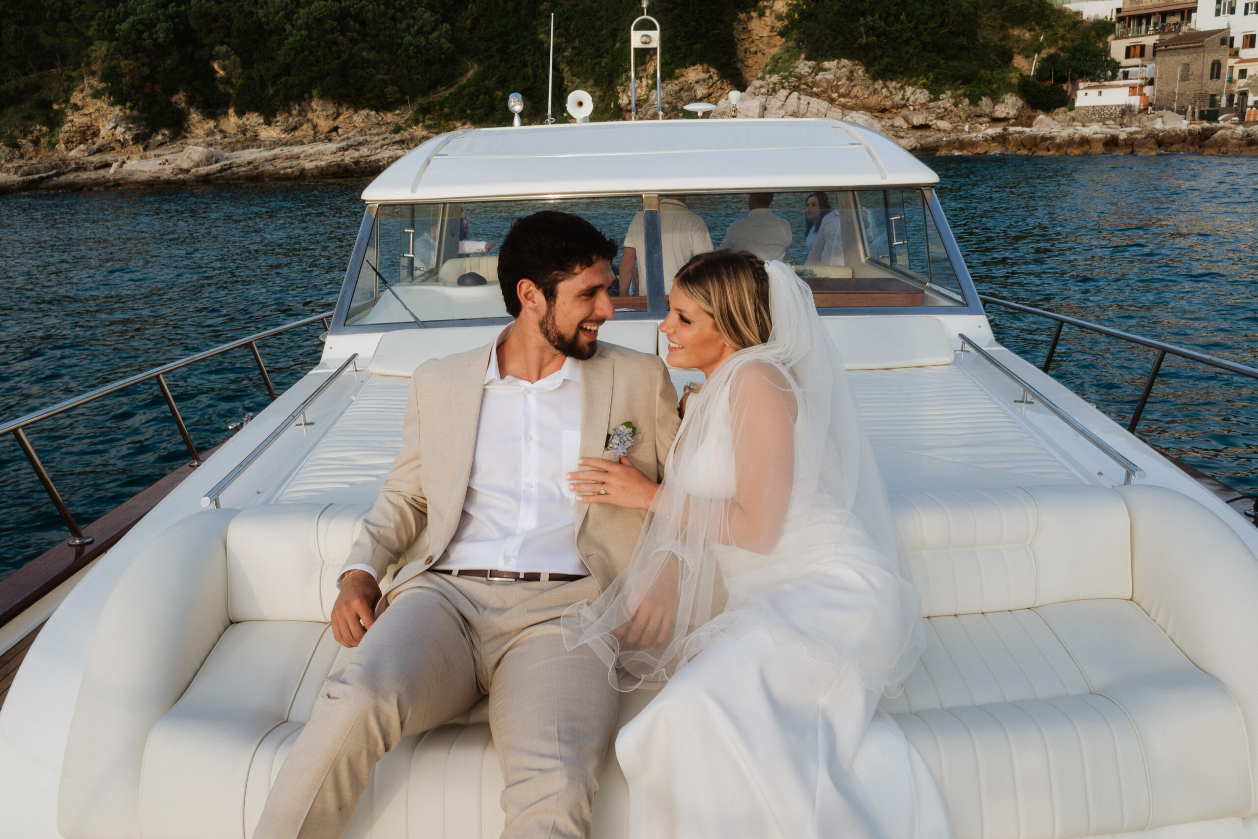 casamiento en barco Costa Amalfitana y sorrento