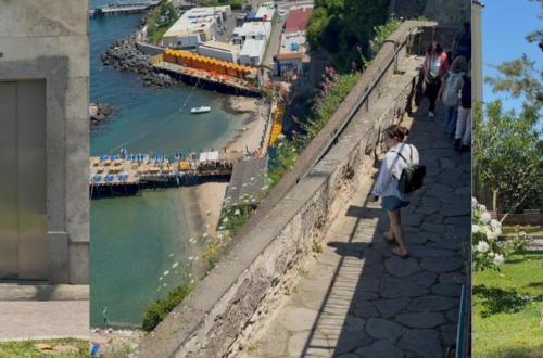 ascensor sorrento puerto marina piccola