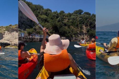 actividad sorrento kayak sup