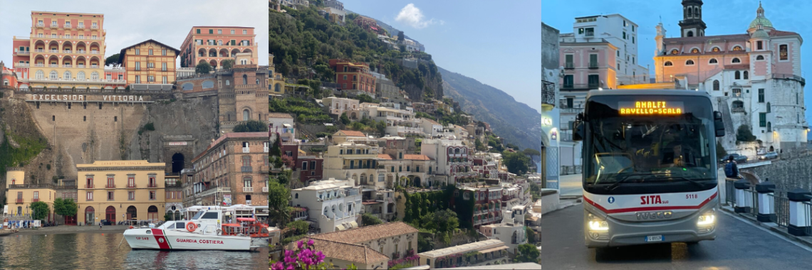 guia de transporte en la Costa Amalfitana y sorrento