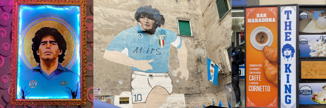 el tour de Maradona en napoles