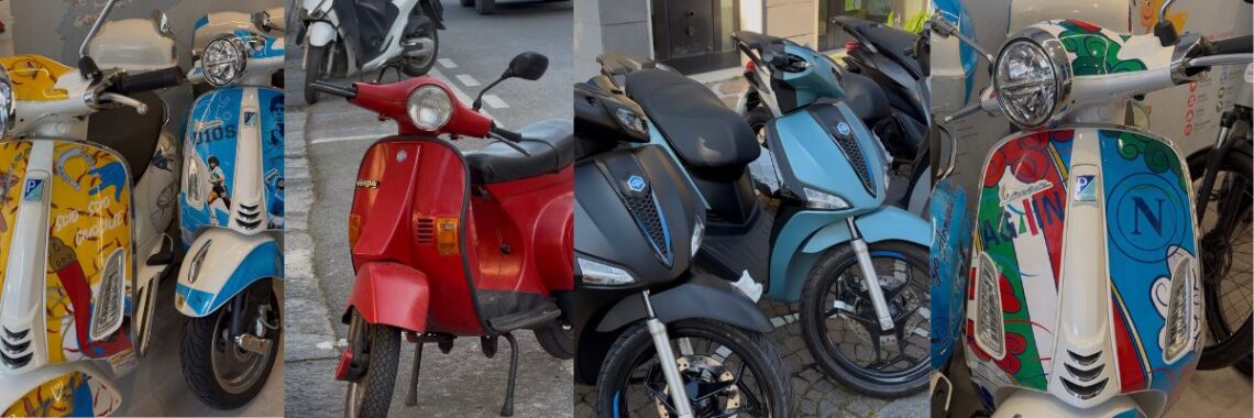 alquilar vespa en sorrento y costa amalfitana